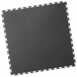 Industrievloer pvc kliktegel 5 mm antraciet